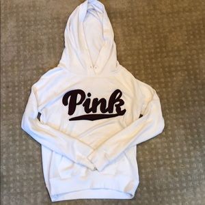 Pink hoodie and sweatpants set